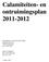 Calamiteiten- en ontruimingsplan 2011-2012