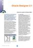 Oracle Designer 2.1. Genereren vanuit de Design Editor