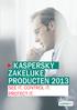 KASPERSKY ZAKELIJKE PRODUCTEN 2013