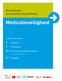 Medicatieveiligheid. Kennisbundel voor docenten Zorg & Welzijn. 2 Leeswijzer 4 De actualiteit 20 Aan de slag met medicatieveiligheid.