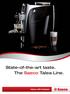 State-of-the-art taste. The Saeco Talea Line.