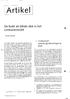 Artikel. De bode als blinde vlek in het contractenrecht. 1. Onderscheid (pseudo-)gevolmachtigde en bode