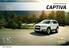 PRIJZEN EN SPECIFICATIES CAPTIVA