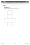 CSPE GL 2014. bijlage 1. opdrachten 1 en 2 voorbeeld uitslag kubus (niet op ware grootte)
