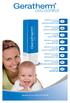 Geratherm ovu control GT-OVU04 BEDIENUNGSANLEITUNG. Geratherm ovu control GT-OVU04 INSTRUCTION MANUAL. Geratherm ovu control GT-OVU04 MODE D EMPLOI