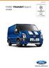 Ford Transit Euro 5 prijslijst