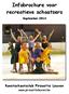 Infobrochure voor recreatieve schaatsers