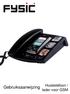 Huistelefoon / lader voor GSM. Gebruiksaanwijzing