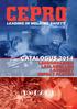 LEADING IN WELDING SAFETY CATALOGUS 2014. Versie 14/01