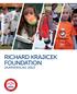 RICHARD KRAJICEK FOUNDATION