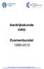 Aardrijkskunde VWO. Examenbundel 1999-2015