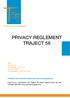 PRIVACY REGLEMENT TRAJECT 58