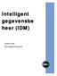Intelligent gegevensbe heer (IDM)