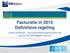 Facturatie in 2015 Definitieve regeling. Gonda Schelfhaut - Accountant/Belastingconsulent IAB Director VAT RSM Belgium InterTax