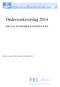 Onderzoeksverslag 2014 FISCAAL ECONOMISCH INSTITUUT BV
