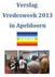 Verslag Vredesweek 2013 in Apeldoorn