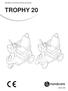 GEBRUIKERSHANDLEIDING TROPHY 20 9006139B