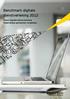 Benchmark digitale dienstverlening 2012. Status digitale dienstverlening Nederlandse gemeenten vergeleken
