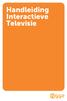 Handleiding Interactieve Televisie