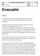 E1.1 Algemene richtlijnen evacuatie DOC.NR.: Controle REVISIE: 0 DATUM: PAGINA: 1