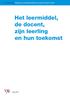 Eindrapportage Programma Leermiddelenbeleid, een project van de VO-raad. Het leermiddel, de docent, zijn leerling en hun toekomst