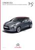 CITROËN DS3 PRIJSLIJST, UITRUSTINGSPECIFICATIES & TECHNISCHE GEGEVENS