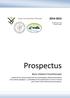 Prospectus 2014-2015. Basis Oedeem Fysiotherapie