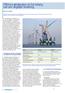 Offshore windmolens en het belang van een degelijke fundering