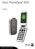 Doro PhoneEasy 605. Nederlands