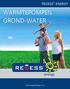 WARMTEPOMPEN GROND-WATER