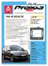 CD 38 VAN DE REDACTIE LET OP. Informatiemagazine over het Citroën diagnoseapparaat. NIEUW De C-Crosser Citroën C4 Sedan Flex Fuel P.2 P.4 P.