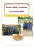 Zambia Child Foundation. Jaarverslag 2007