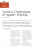 Windows 7: implementatie en migratie in de praktijk