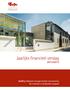 Jaarlijks financieel verslag 2011/2012. Aedifica, Belgische beursgenoteerde vennootschap die investeert in residentieel vastgoed