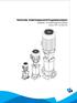 Verticale meertrapscentrifugaalpompen. Installatie- en bedieningsvoorschriften series: DPV en DPLHS