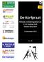 De Korfpraat. Wekelijks mededelingenblad van C.K.V. Excelsior Delft Seizoen 2013/2014. 14 december 2013. nr. 18