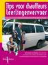 Tips voor chauffeurs leerlingenvervoer