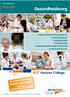 Gezondheidszorg. ROC Horizon College 2013-2014. Digitaal aanmelden?