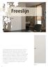 Freeslijn. Design Deur