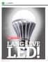 test ledlampen Lang leve