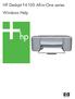 HP Deskjet F4100 All-in-One series. Windows Help