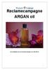 Reclamecampagne ARGAN oil