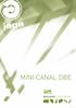 MINI CANAL DBE. Brochure 2012-2013.NL