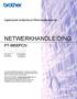 NETWERKHANDLEIDING PT-9800PCN. Ingebouwde multiprotocol Ethernetafdrukserver