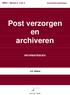 Post verzorgen en archiveren