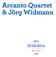 Arcanto Quartet & Jörg Widmann. Kwartet 5/6