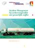 Incident Management bij verkeersongevallen met gevaarlijke stoffen Nibra publicatiereeks, nr. 9