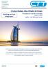 Cruise Dubai, Abu Dhabi & Oman Wonderen van de woestijn 9 dagen / 8 nachten