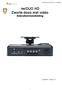 recduo HD Zwarte doos met video Gebruikershandleiding