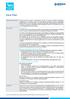 Save Plan 1. (1) Deze Financiële infofiche levensverzekering beschrijft de productmodaliteiten die van toepassing zijn op 20/01/2013.